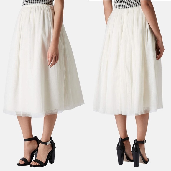Topshop Dresses & Skirts - TOPSHOP Ballerina Tulle Midi Skirt NWOT